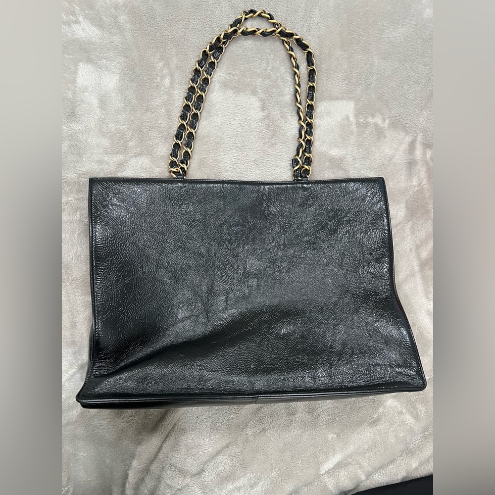 CHANEL Paris-31 Rue Cambon Timeless CC Large Shopper Bag Shiny Aged Calfskin - Picture 3 of 6